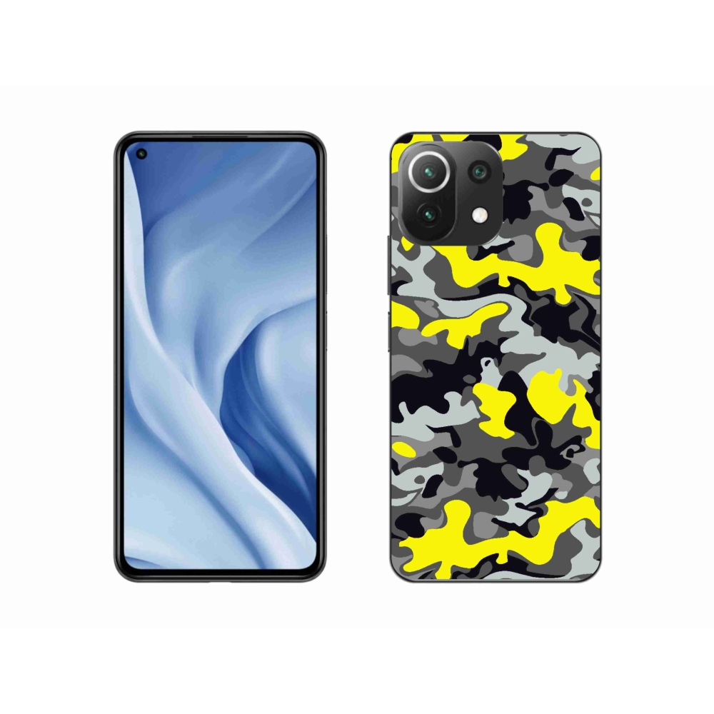 Gél borítás mmCase a Xiaomi Mi 11 Lite 4G/5G-hez - terepszínű minta 6