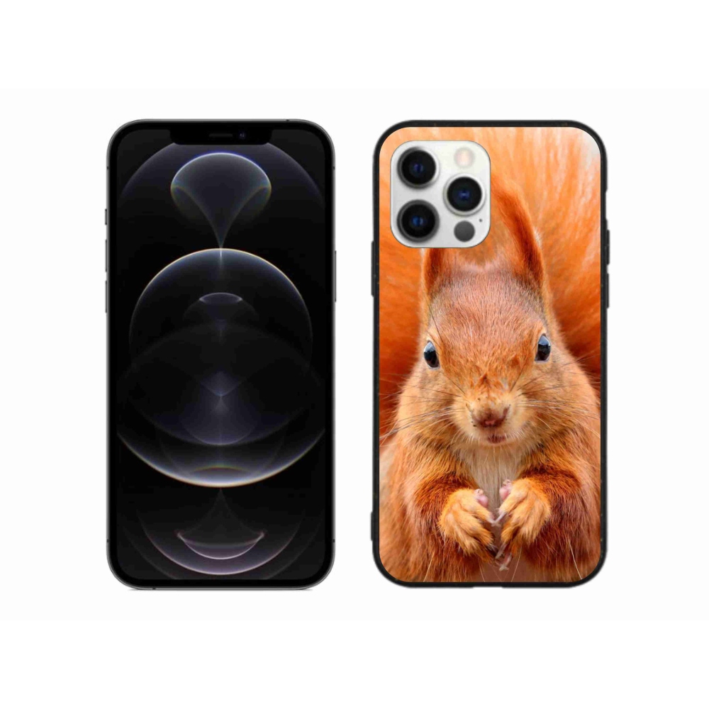 Gél védőburkolat mmCase iPhone 12 Pro Max készülékhez - mókus