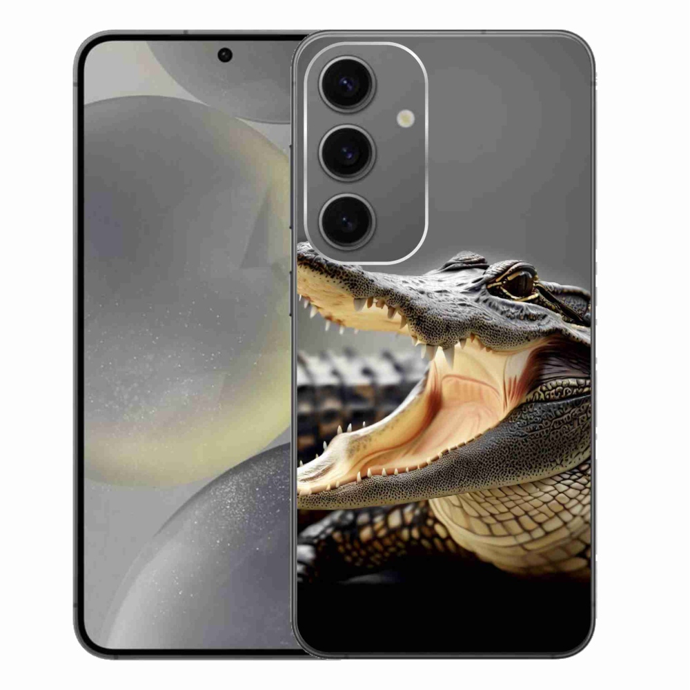 Zselés borítás mmCase Samsung Galaxy S24+ - krokodil