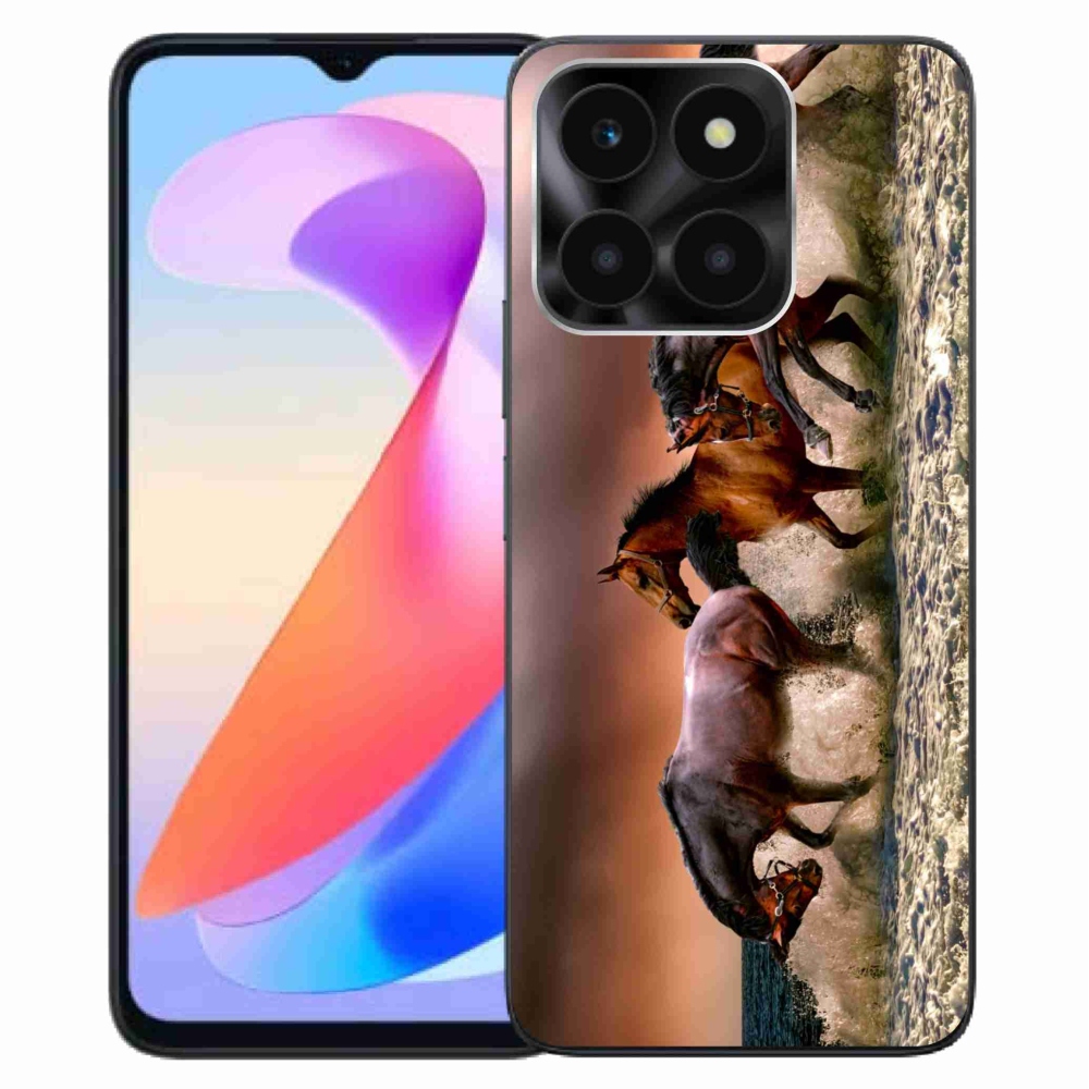 Gél tok mmCase a Honor X6a készülékhez - lovak 1