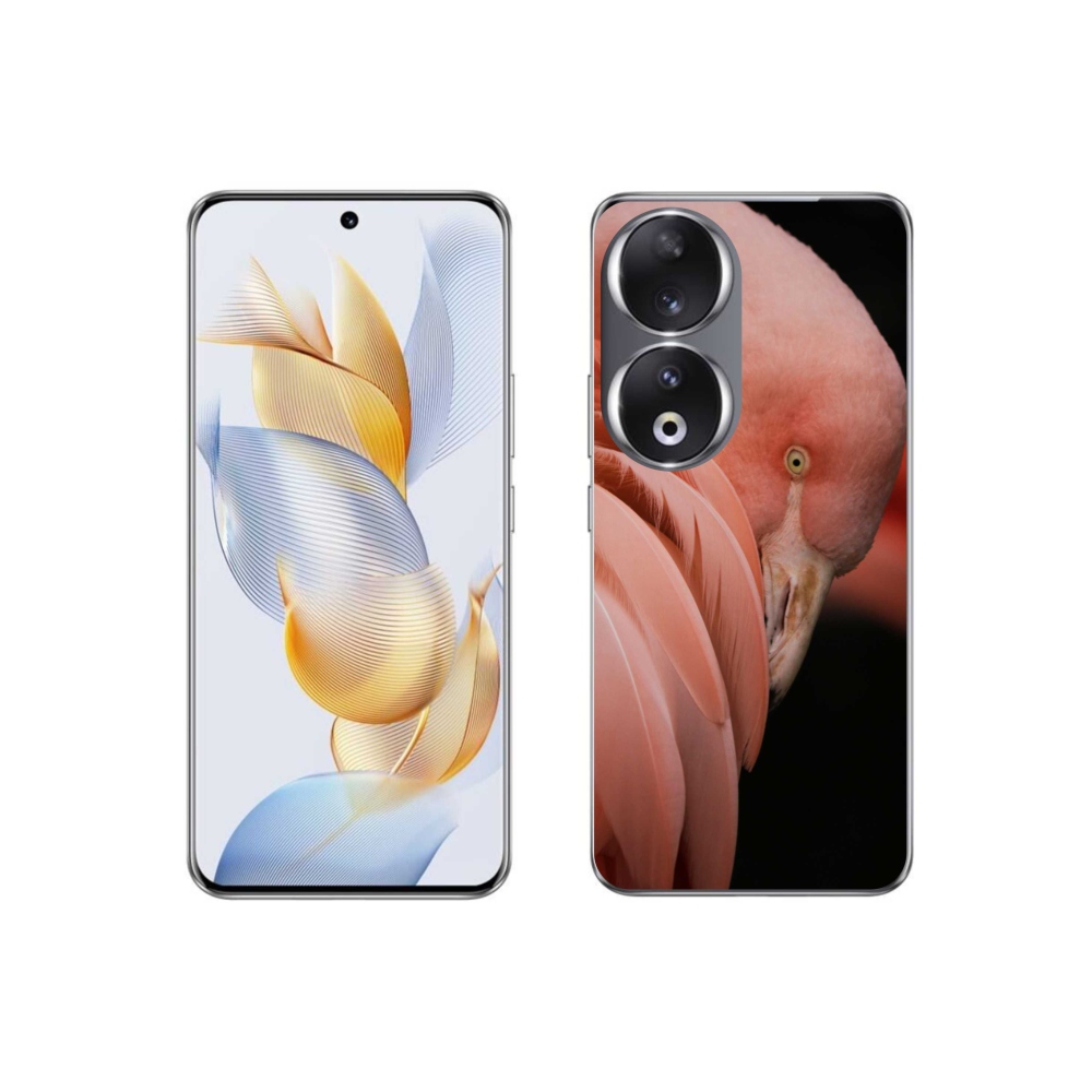 Zselés borítás mmCase a Honor 90 készülékhez - flamingó 3
