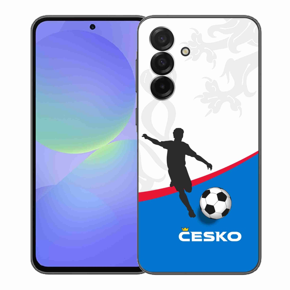Gél borítás mmCase Samsung Galaxy A36 5G - foci Csehország 1