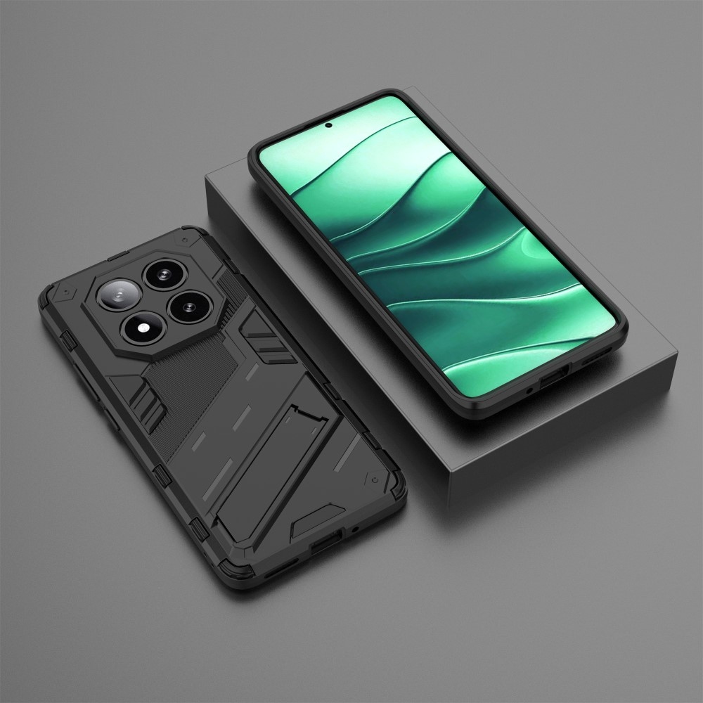 Armory tartós borító Xiaomi Redmi Note 14 Pro 5G/Poco X7 5G - fekete