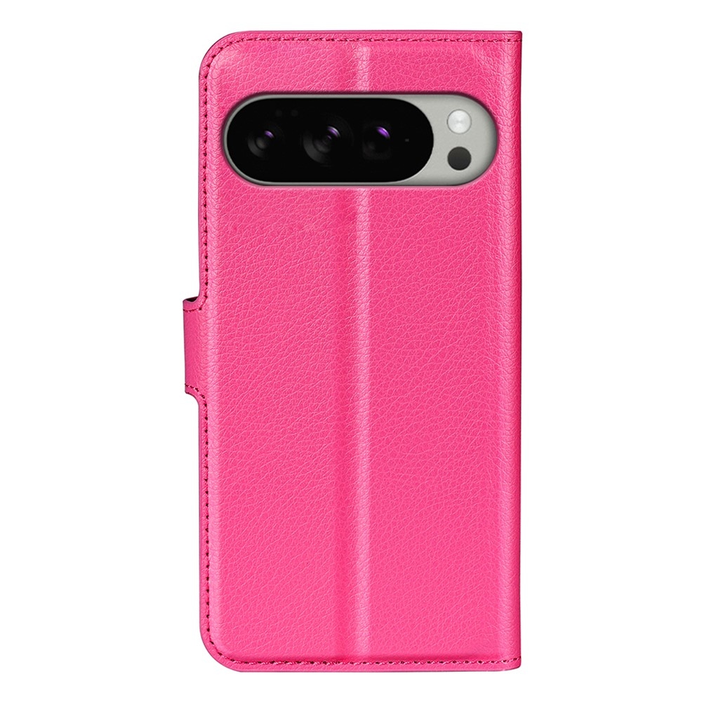 Litchi könyv tok Google Pixel 10 Pro XL-hez - rózsaszínű