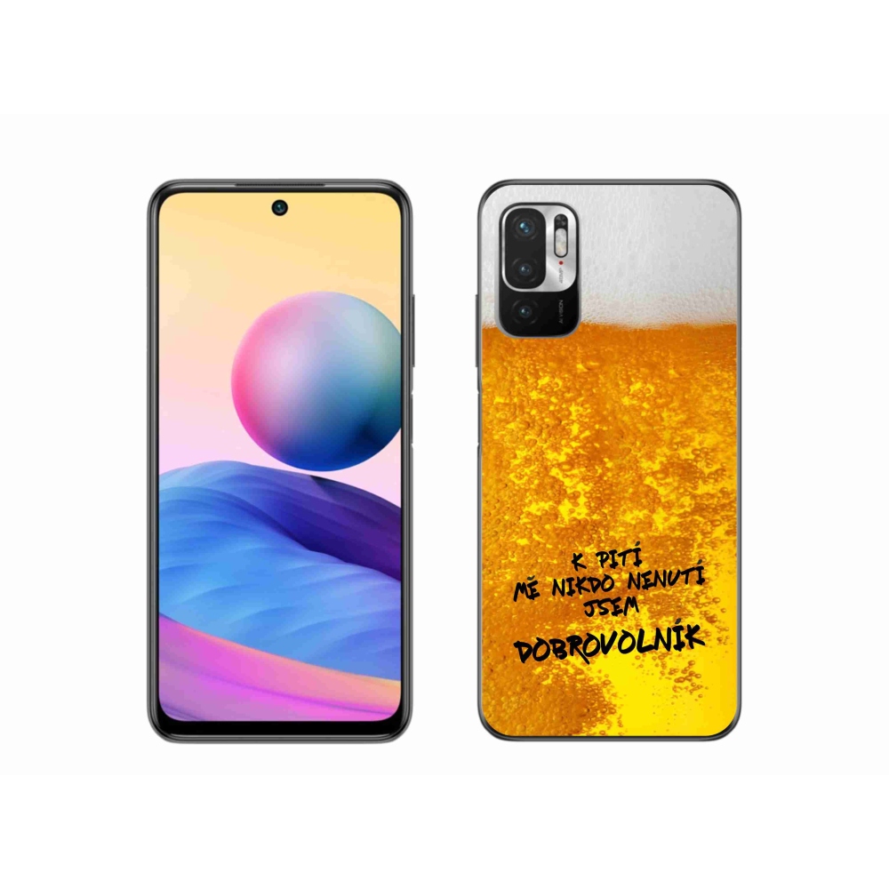 Gél borítás mmCase a Xiaomi Redmi Note 10 5G-hez - sör motívum 4