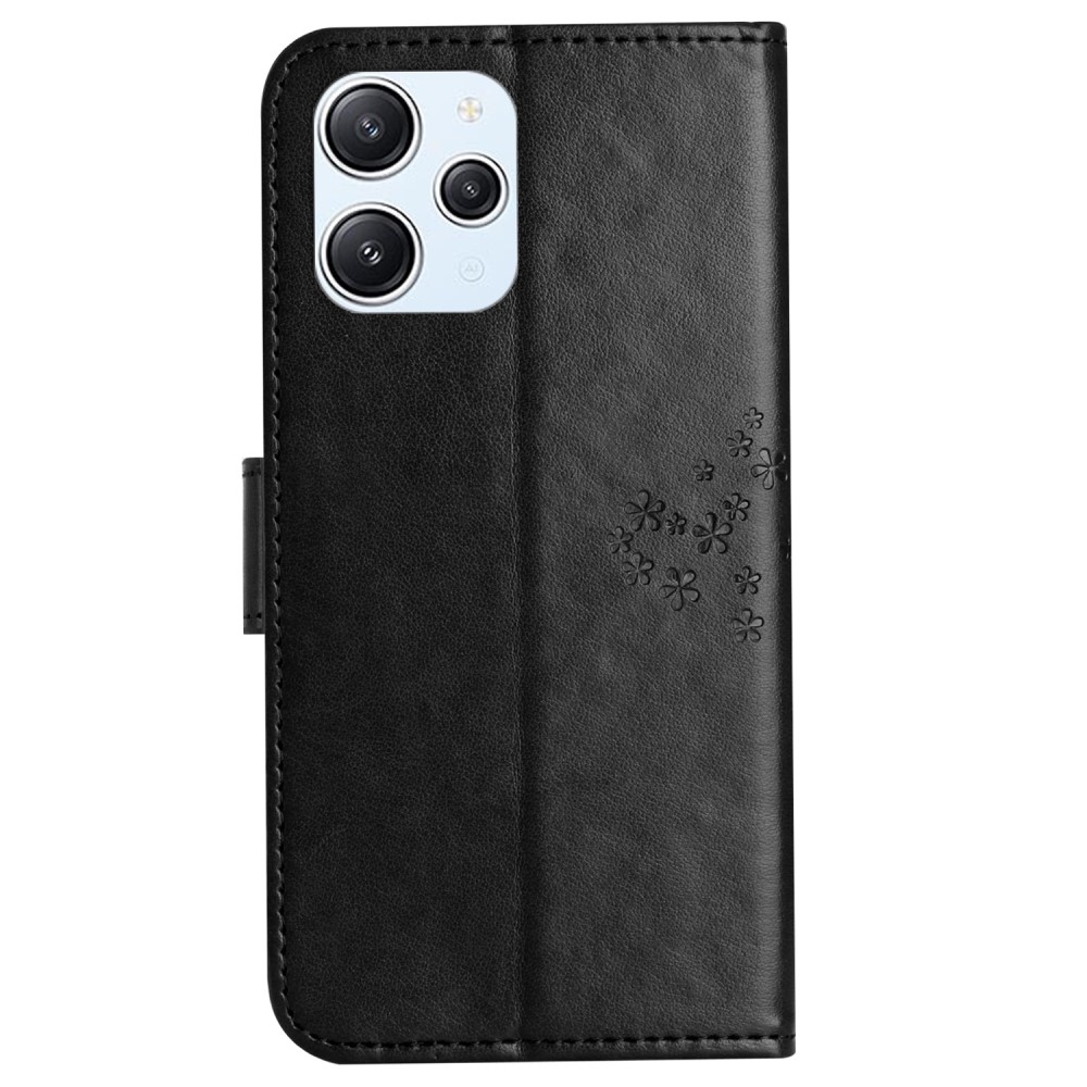 Fa könyv tok a Xiaomi Redmi 12 4G/5G készülékhez - fekete