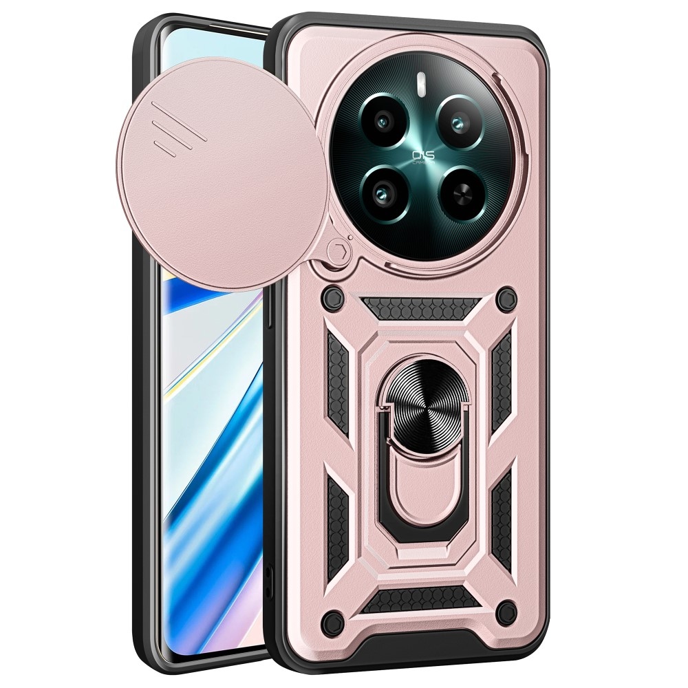 Csúszásálló borítás a Realme 12+ 5G készülékhez - rózsaarany