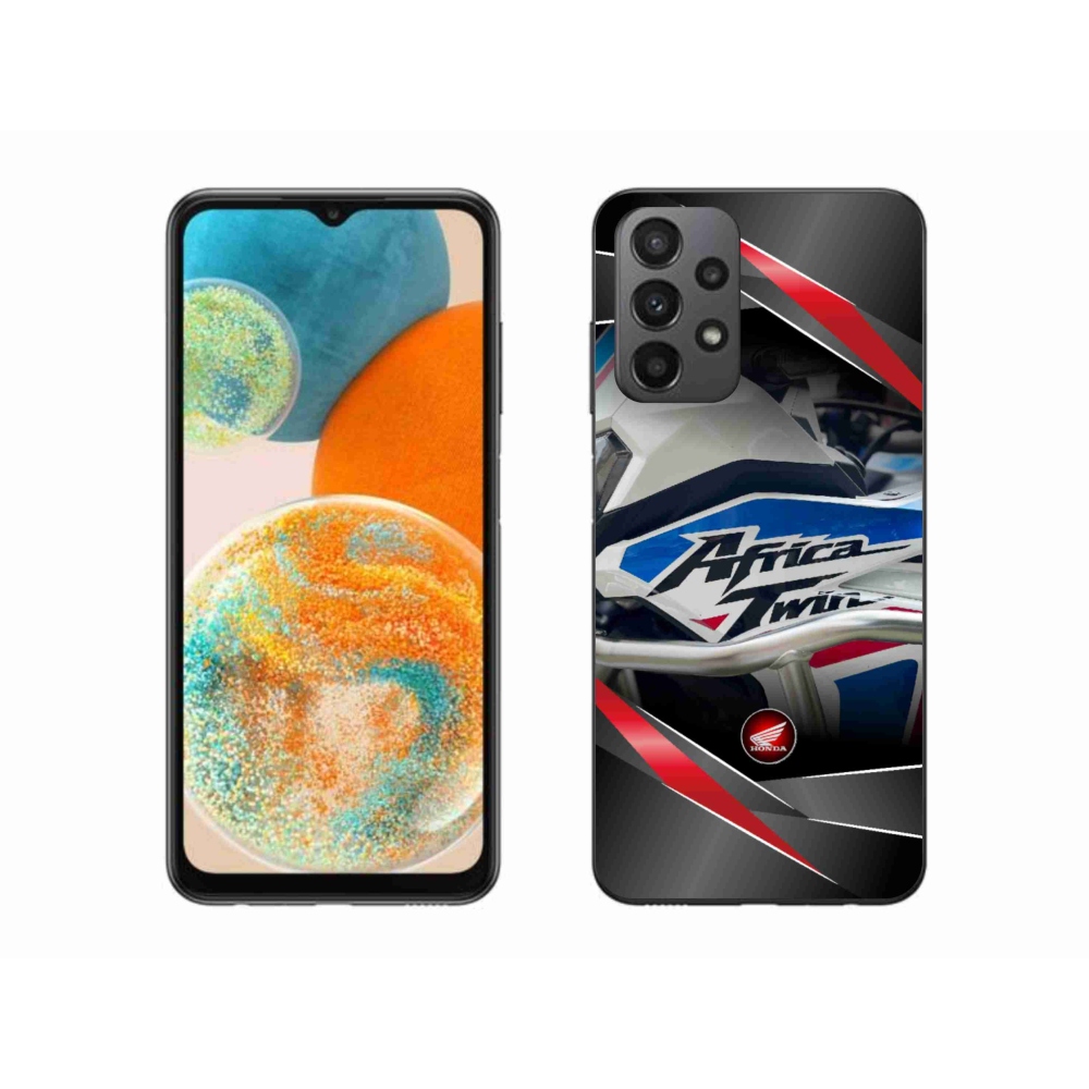 Gél borítás mmCase Samsung Galaxy A23 4G/5G - motoros honda