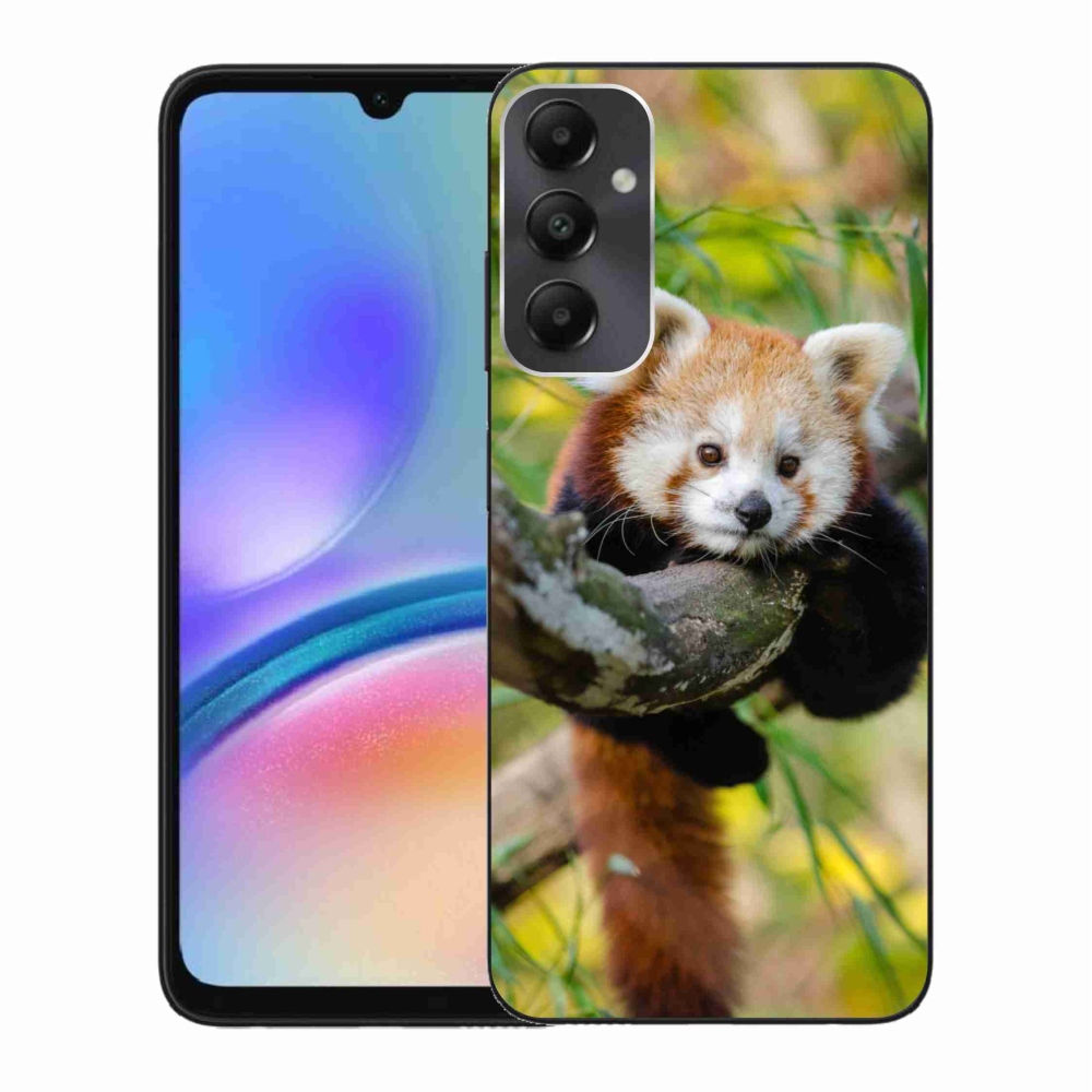 Zselés borítás mmCase Samsung Galaxy A05s készülékhez - pandavörös