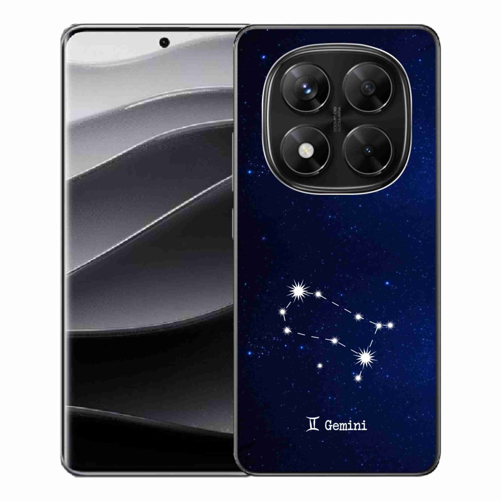 Gél borítás mmCase a Xiaomi Redmi Note 14 Pro 5G/Poco X7 5G számára - csillagkép Gemini