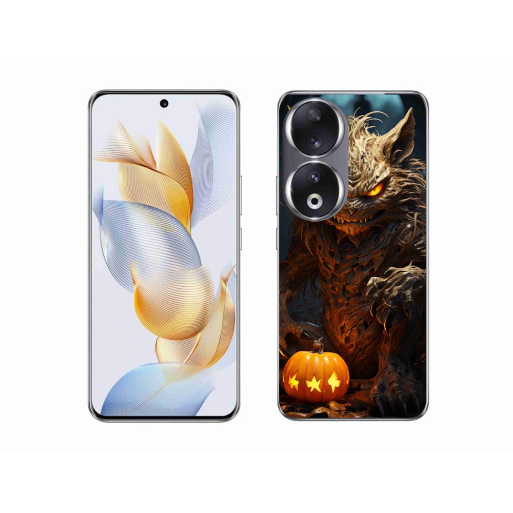 Gél borító mmCase a Honor 90-hez - Halloween szörnyeteg