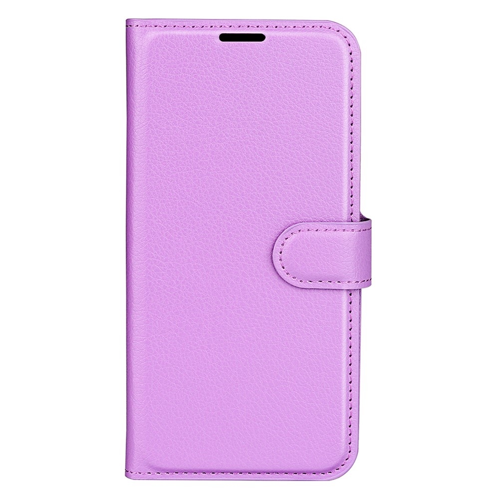 Litchi könyv tok a Vivo V50 Lite 4G/5G-hez - lila
