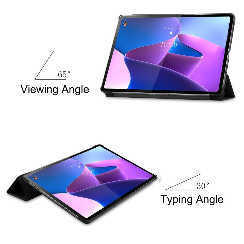 Ügyes záró tok Lenovo Tab P12 Pro táblagéphez - zöld