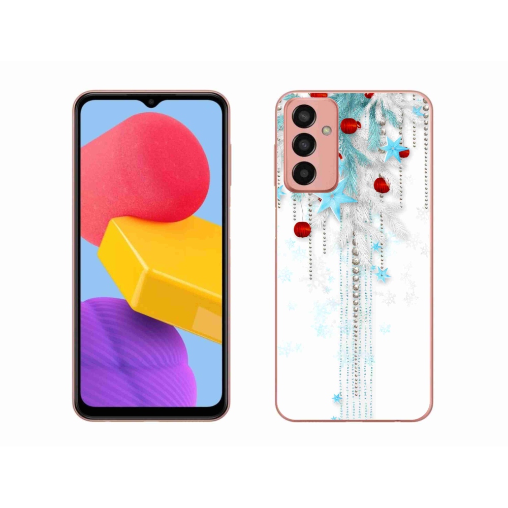 Gél borítás mmCase Samsung Galaxy M13 készülékhez - Karácsonyi dekoráció