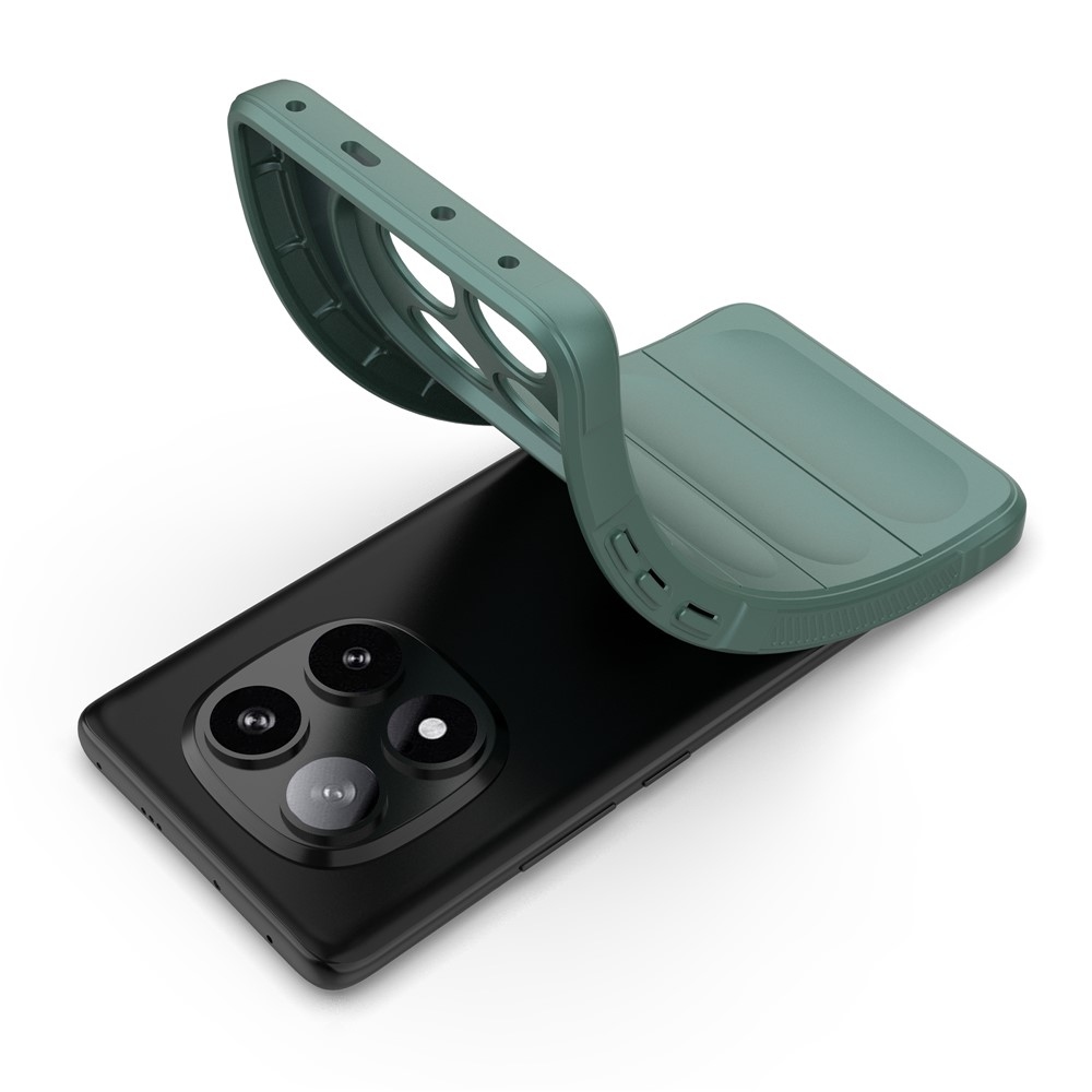 Rugg tartós zselés tok Xiaomi Redmi Note 14 Pro 5G/Poco X7 5G - zöld