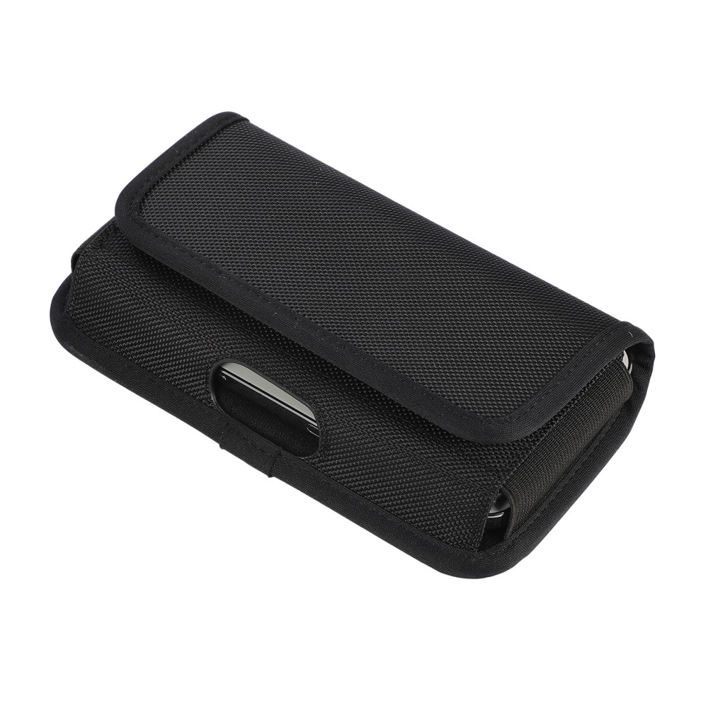 Nylon univerzális övtáska 175 x 95 x 20 mm - fekete
