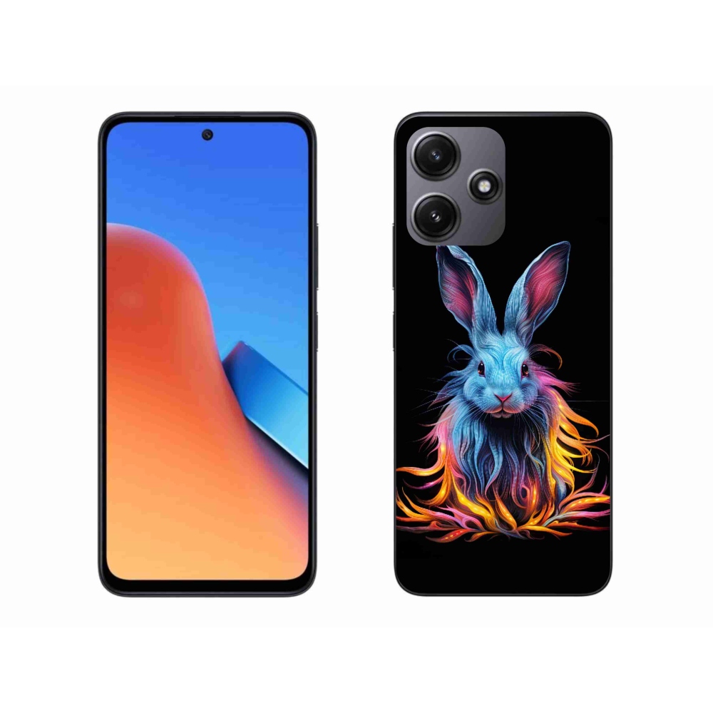 Gél borítás mmCase a Xiaomi Redmi 12 5G számára - absztrakt nyúl