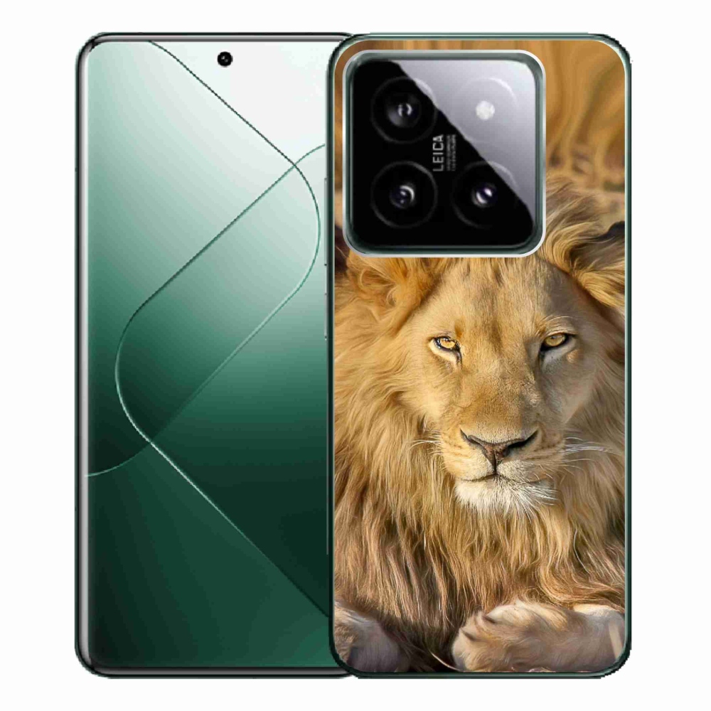Zselés borítás mmCase a Xiaomi 14 Pro - Lion 2 számára