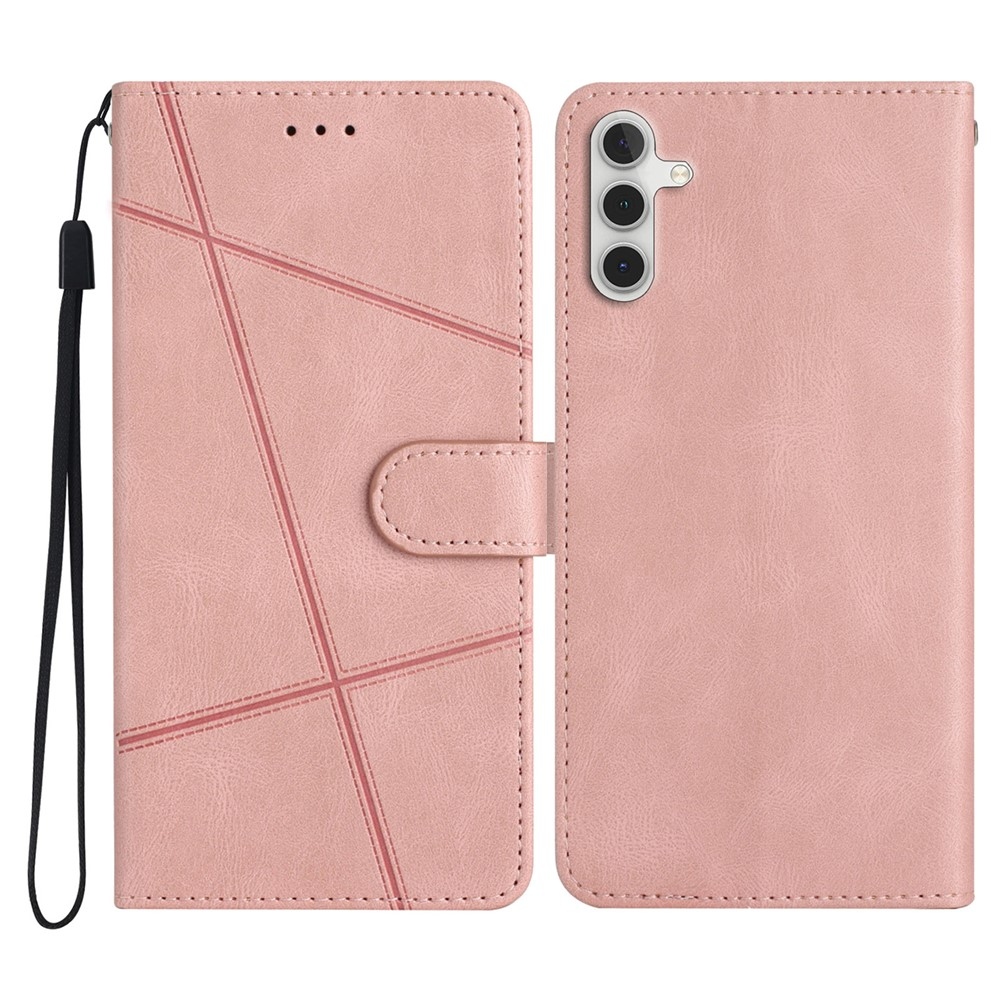 Line book tok Samsung Galaxy S25 FE készülékhez - rózsaarany