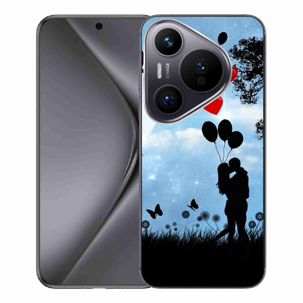 Gél tok mmCase a Huawei Pura 70 Pro számára - szerelmes pár