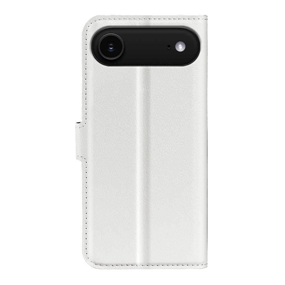 Litchi könyvtáska iPhone 17 Air készülékhez - fehér