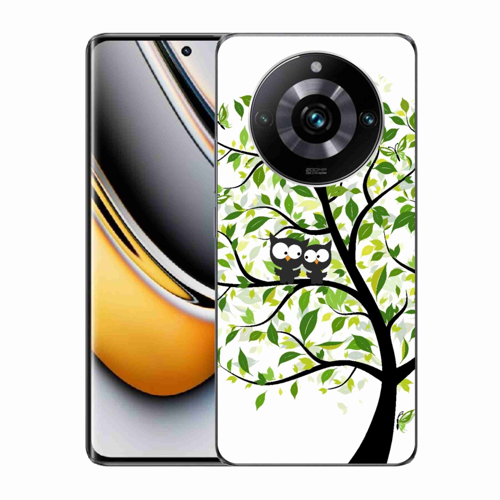 Zselés borítás mmCase a Realme 11 Pro/11 Pro+ készülékhez - baglyok a fán