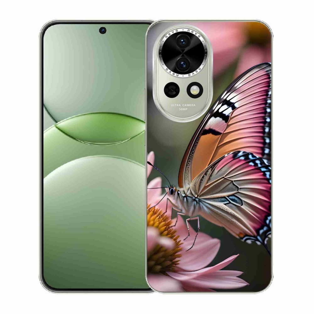 Gél borítás mmCase a Huawei Nova 13 5G-n - színes pillangó