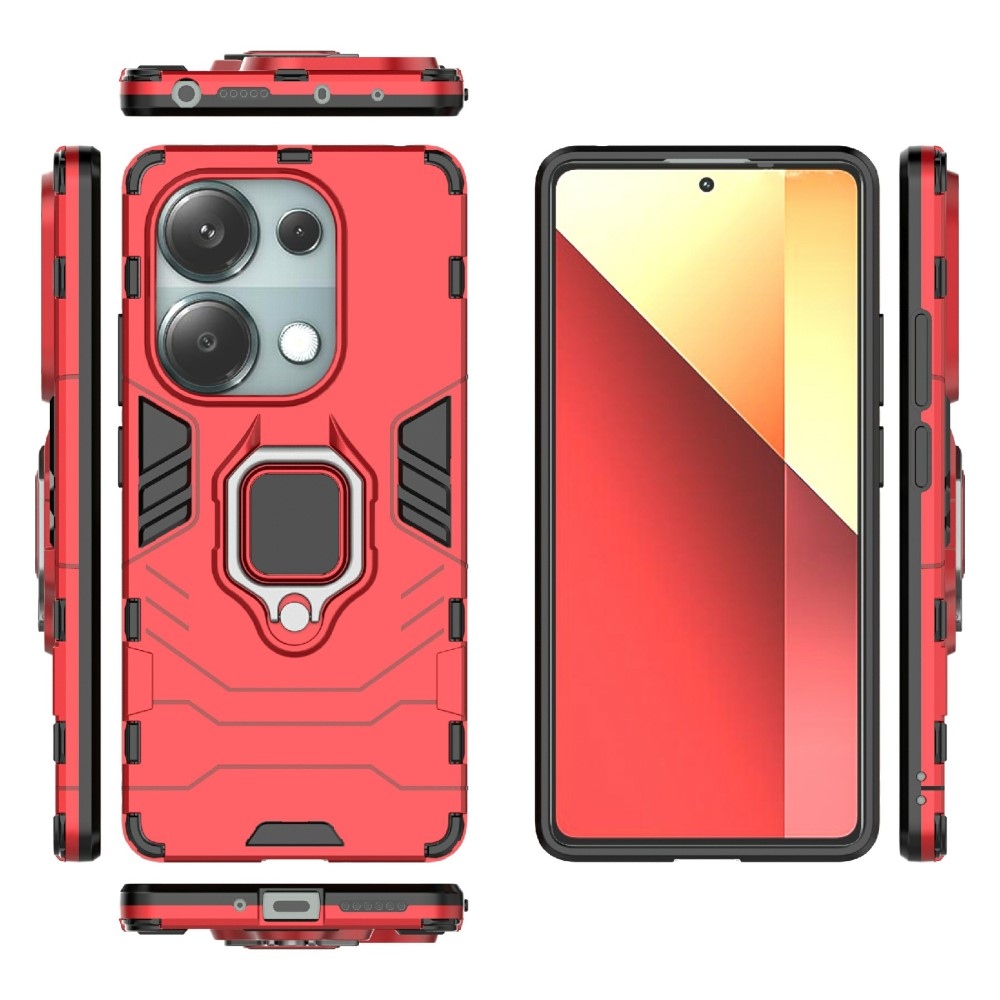 Guardy tartós borító a Xiaomi Redmi Note 14S-hez - piros