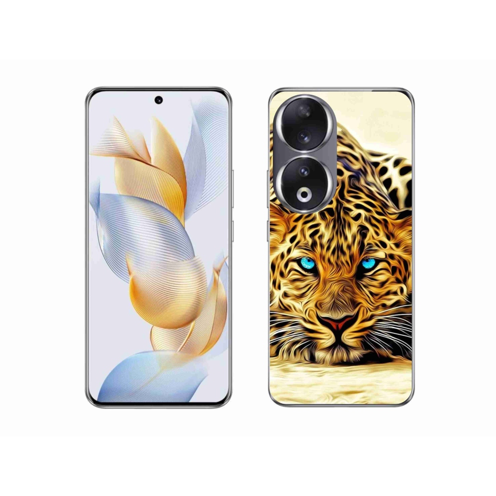 Zselés borítás mmCase a Honor 90-hez - rajzfilm tigris