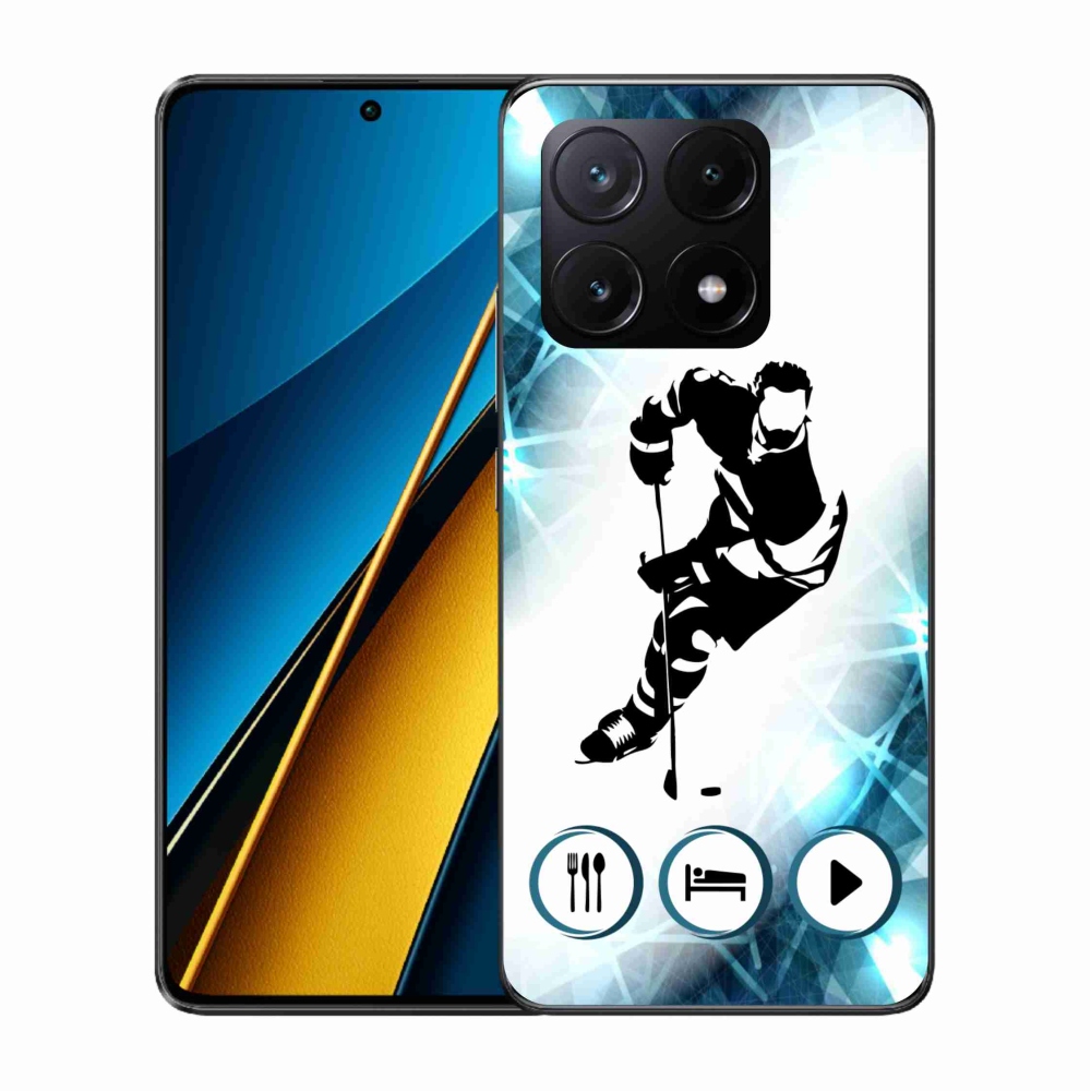 Gél borítás mmCase a Xiaomi Poco X6 Pro 5G számára - hoki 1