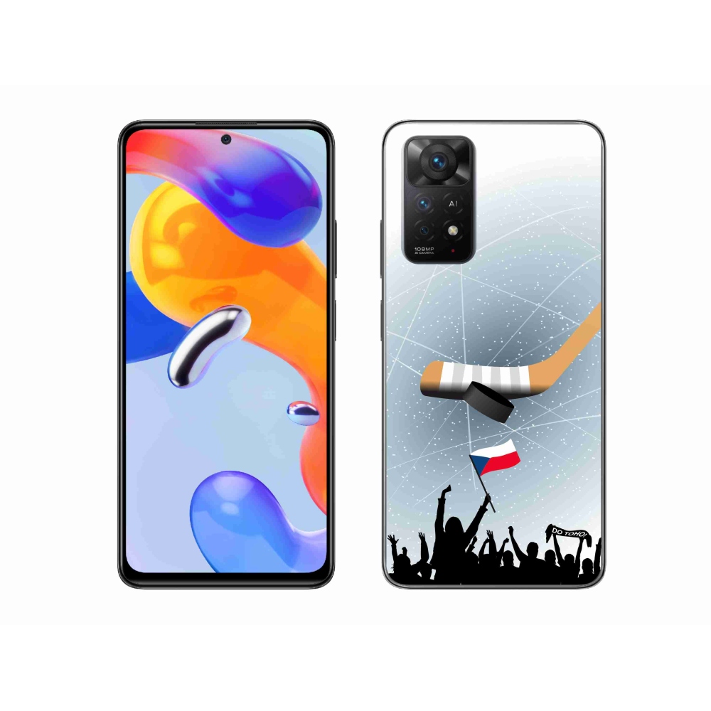 Gél borítás mmCase a Xiaomi Redmi Note 11 Pro 4G/5G - hoki rajongók számára