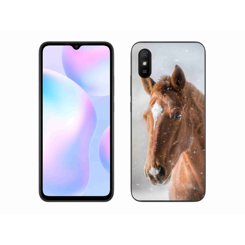 Gél borítás mmCase a Xiaomi Redmi 9A - barna ló 2
