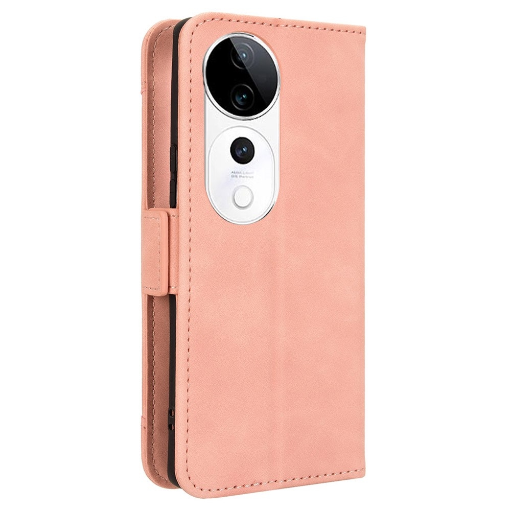 Több könyv tok a Vivo V40 5G-hez - rózsaszín