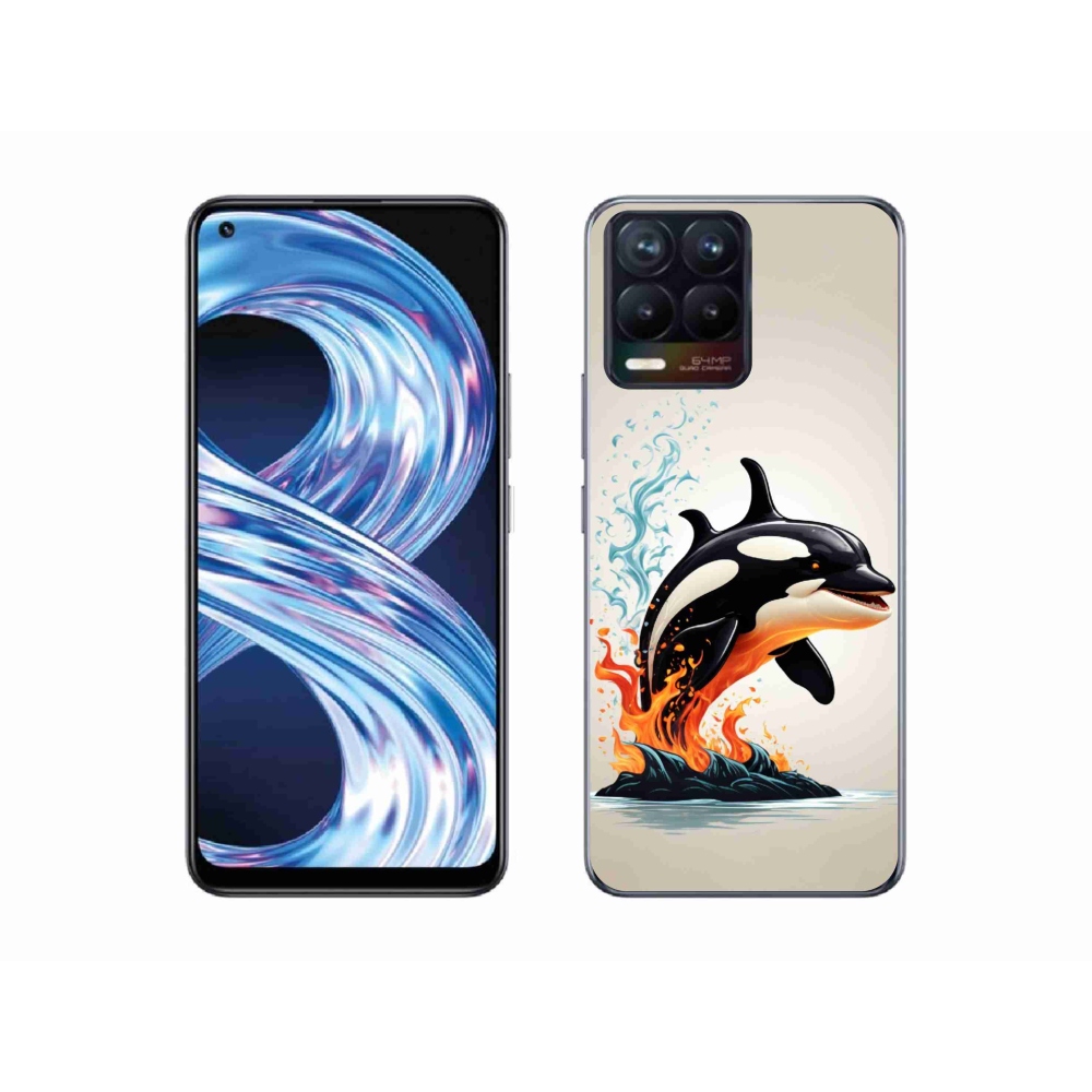 Zselés borítás mmCase a Realme 8 4G készülékhez - orca
