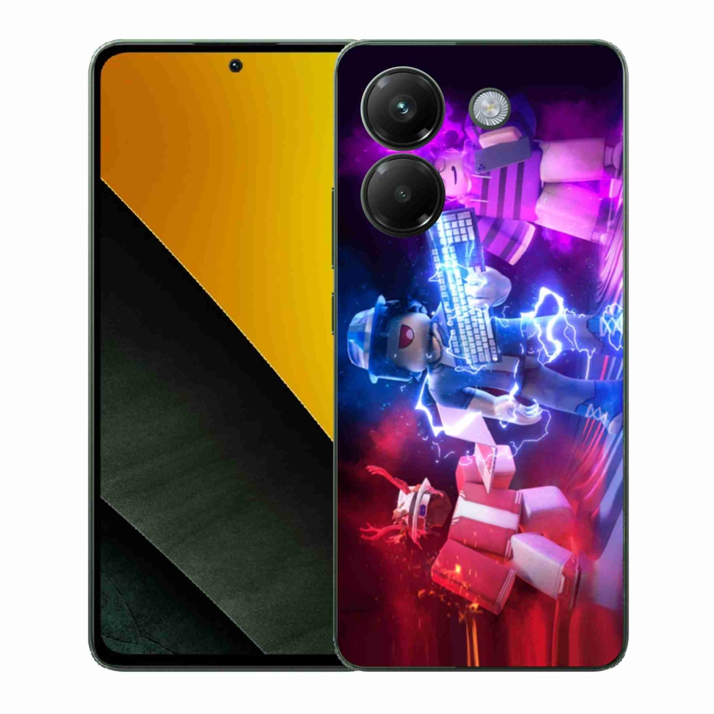Gél borítás mmCase a Xiaomi Poco M7 Pro 5G-hez - roblox