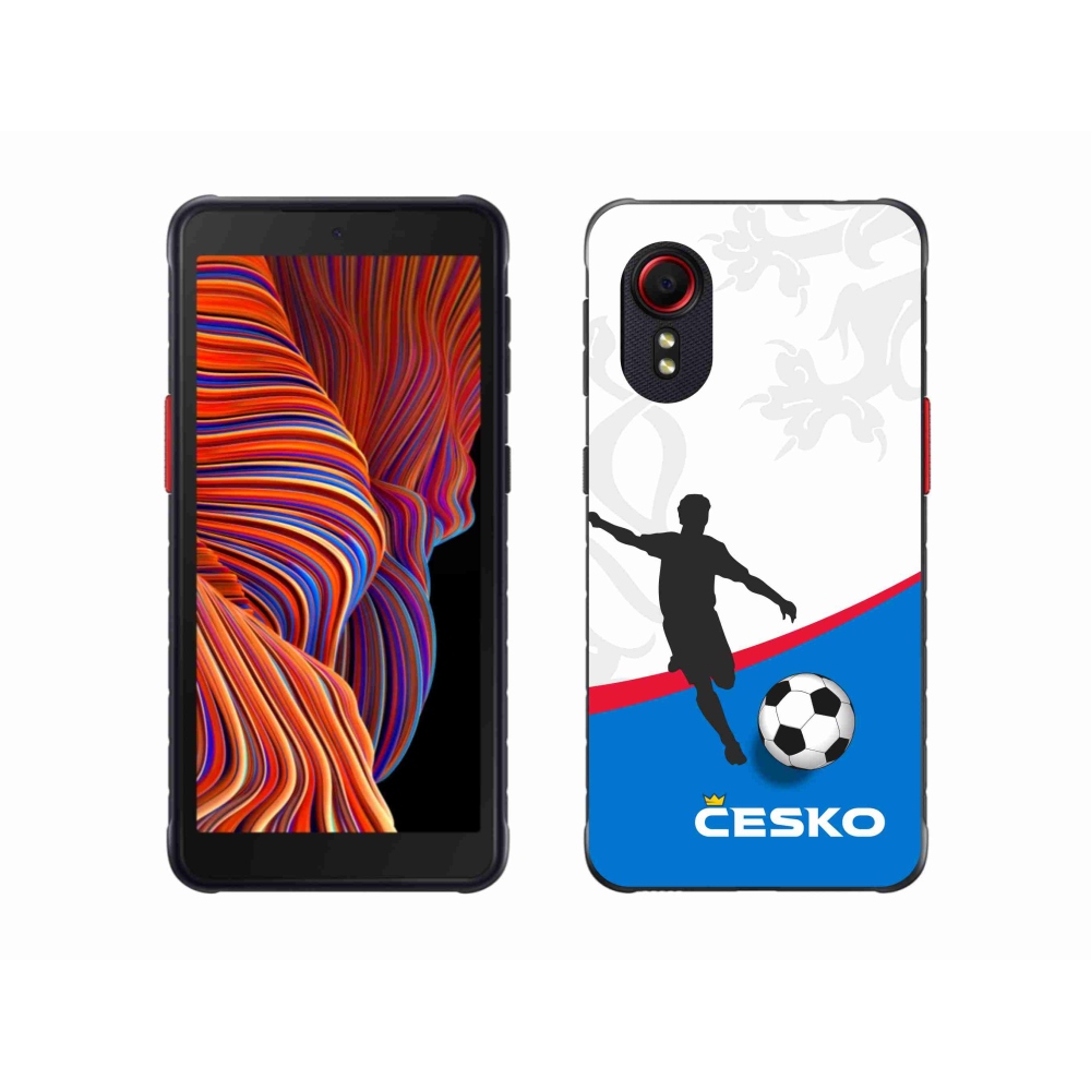 Gél borítás mmCase Samsung Galaxy Xcover 5 - Foci Csehország 1