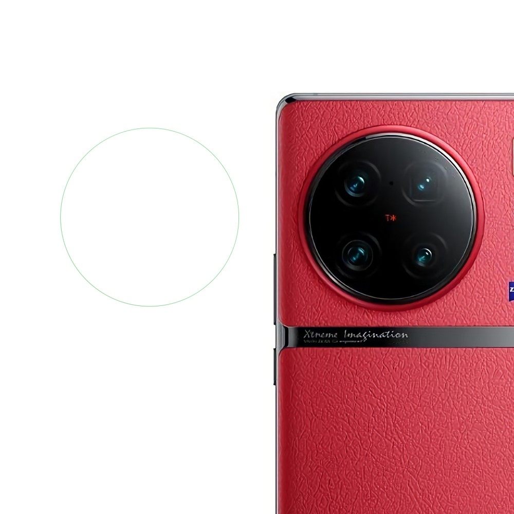 Edzett üvegből készült kamera lencse a Vivo X90 Pro fényképezőgépen