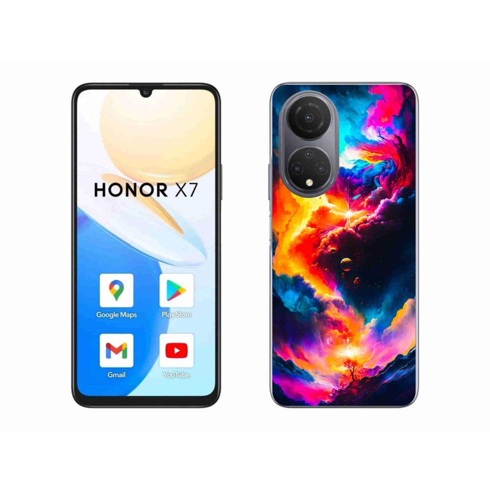 Gél borítás mmCase a Honor X7-hez - absztrakt motívum