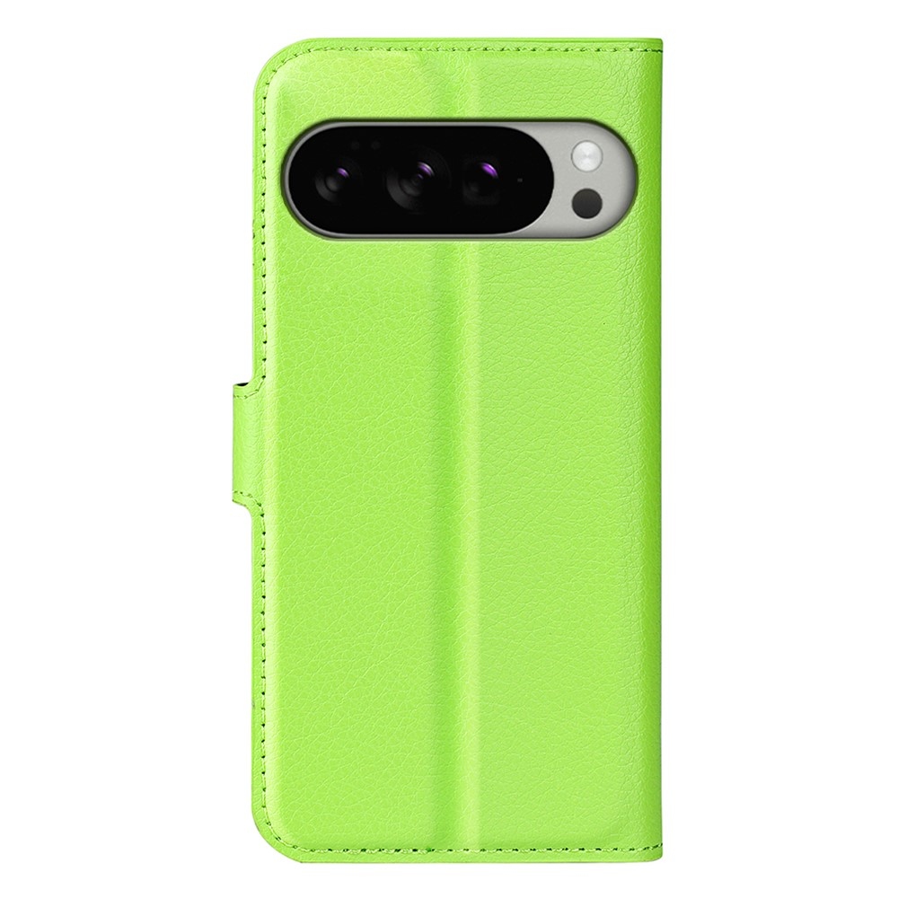 Litchi könyv tok Google Pixel 10 Pro XL-hez - zöld