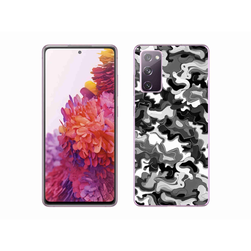 Zselés borítás mmCase Samsung Galaxy S20 FE készülékhez - terepszínű minta 3
