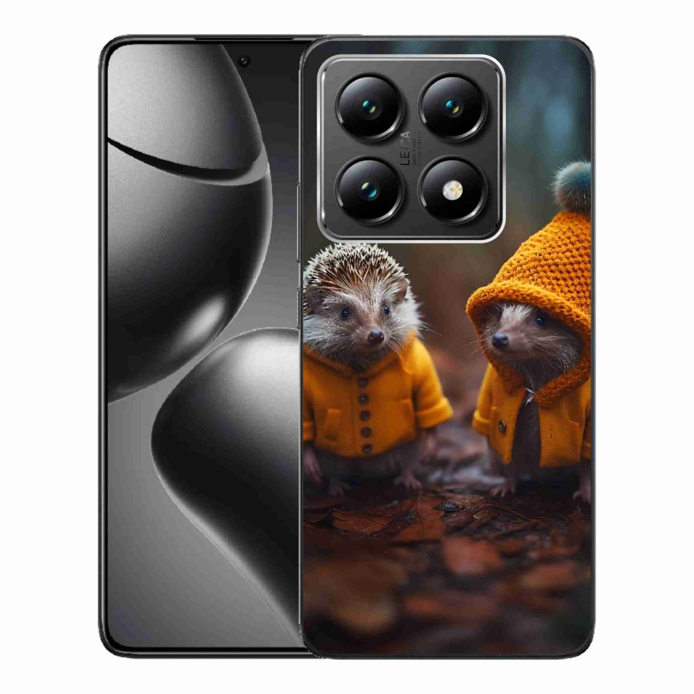 Gél borítás mmCase a Xiaomi 14T-hez - sünök
