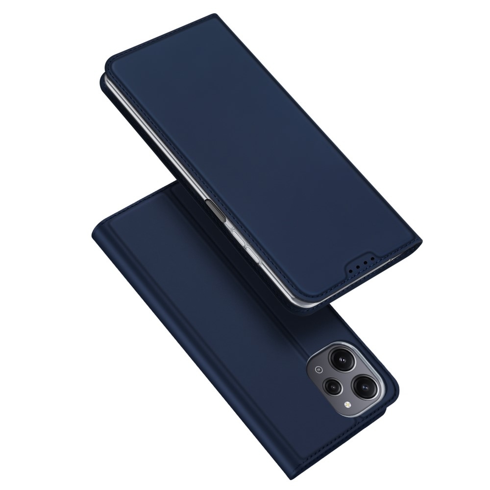 DUX könyvtáska Xiaomi Redmi 12 4G/5G készülékhez - sötétkék