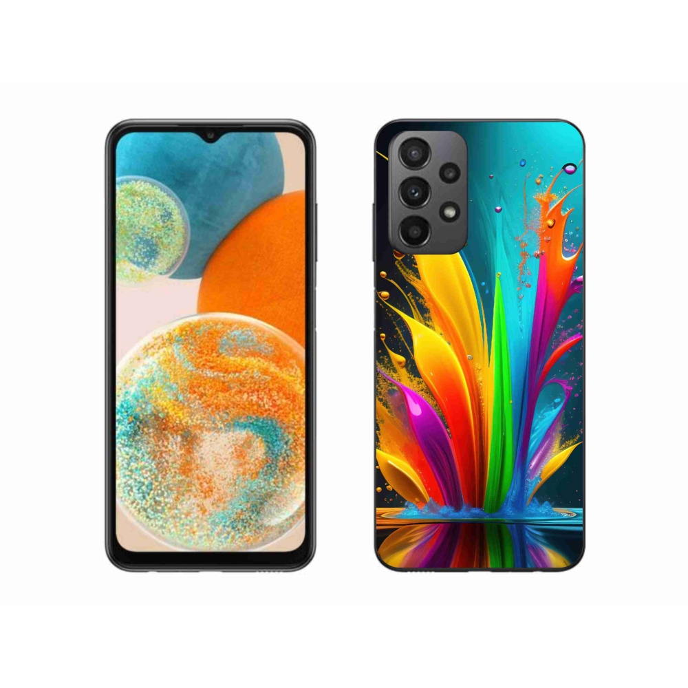 Gél borítás mmCase Samsung Galaxy A23 4G/5G - absztrakt motívum 1
