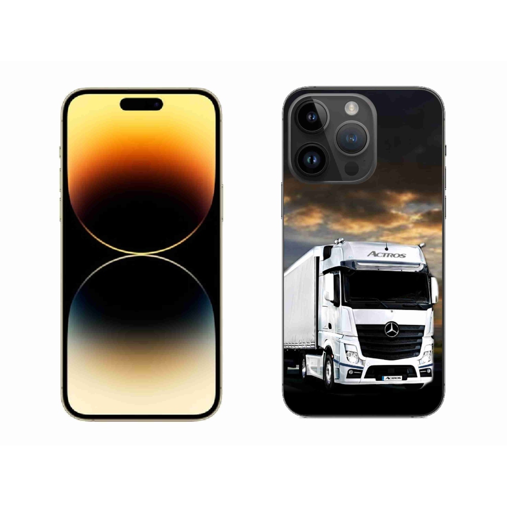 Zselés borítás mmCase iPhone 14 Pro Max készülékhez - teherautó
