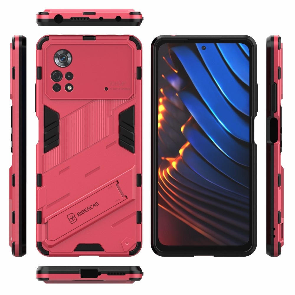 Tartós borítás Xiaomi Poco X4 Pro 5G - rózsaszínű