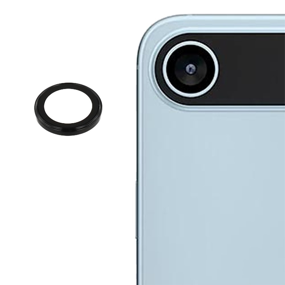 Ultra HD kamera lencse üveg iPhone 17 Air készülékhez (különálló üveg) - fekete