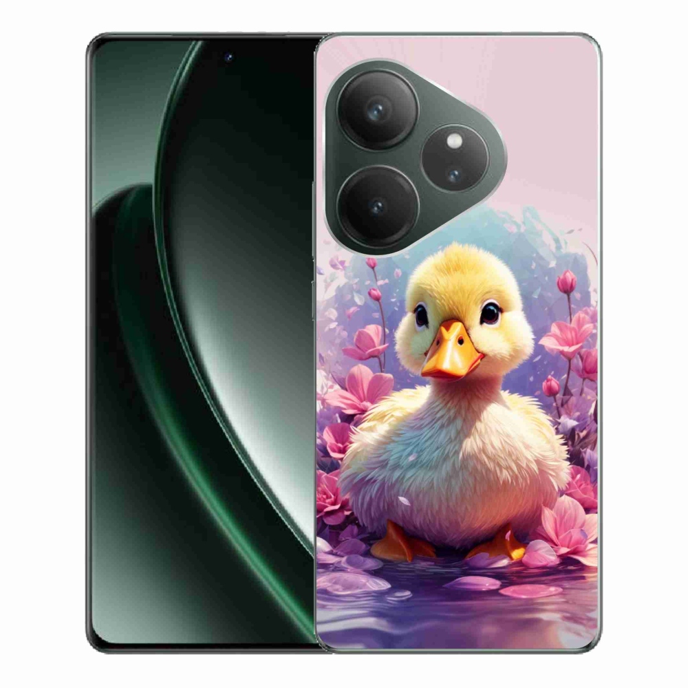 Zselés borítás mmCase a Realme GT 6 5G/GT 6T 5G számára - kacsa