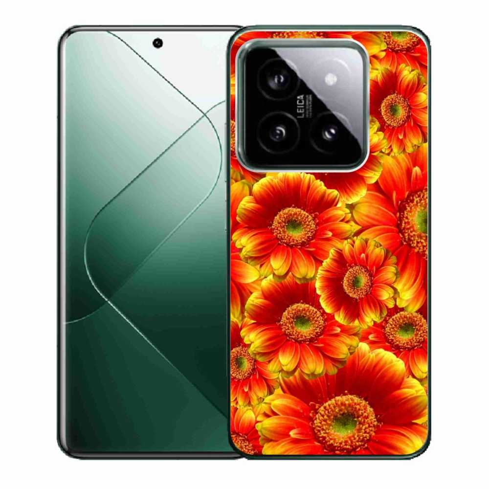 Gél borítás mmCase a Xiaomi 14-hez - gerbera 1