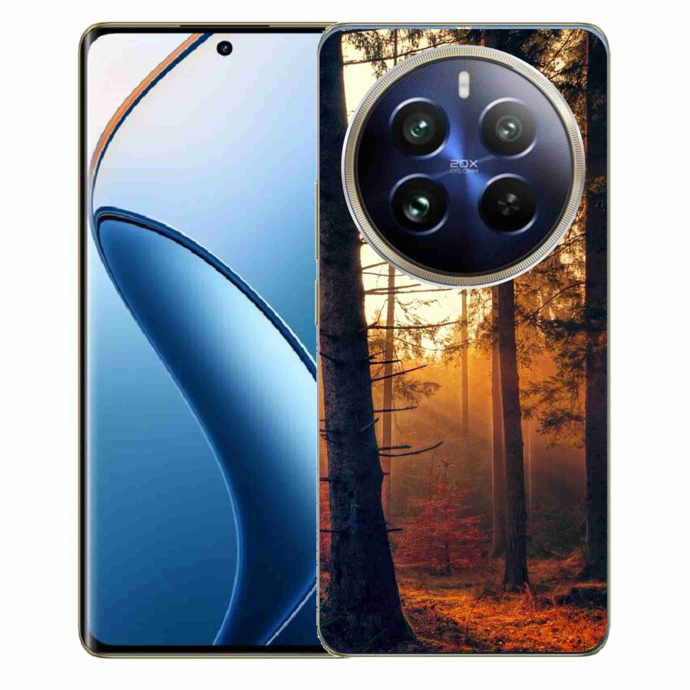 Gél tok mmCase a Realme 12 Pro 5G/12 Pro+ 5G számára - erdő