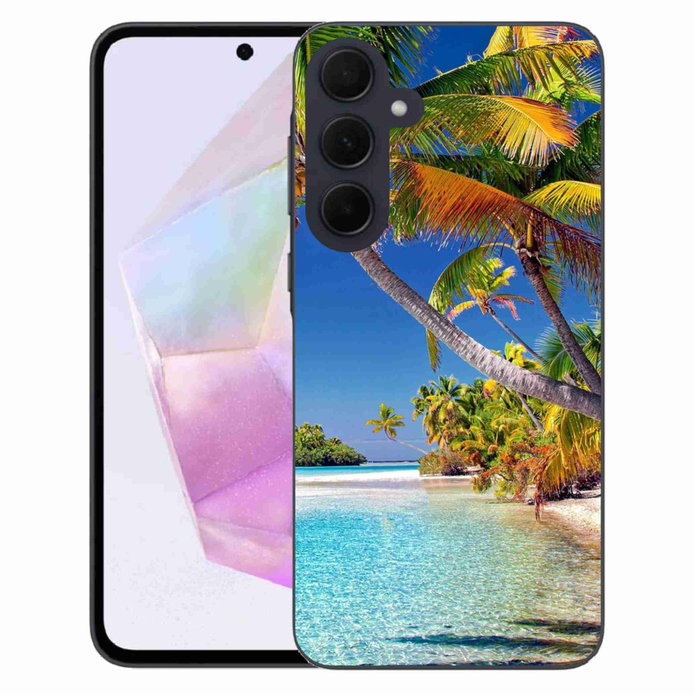 Gél tok mmCase a Samsung Galaxy A35 5G készülékhez - tengerparton